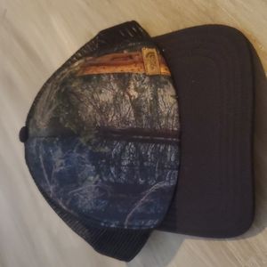 North Face forest snapback hat
